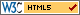 Valid HTML 5!